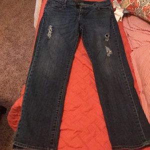 Kut from the cloth distressed jeans size 10